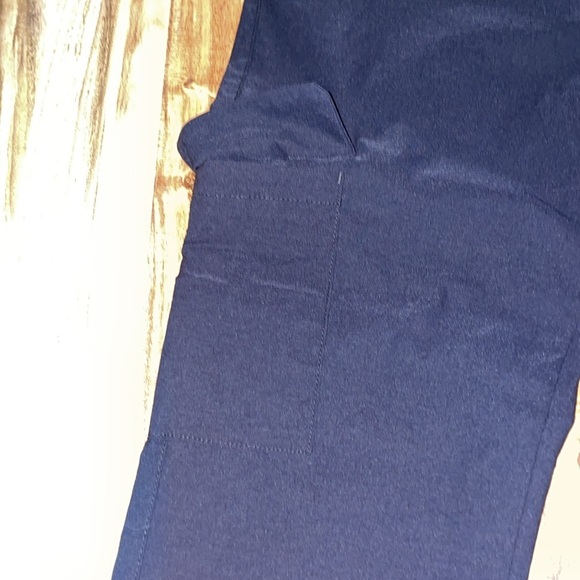 Kenneth Cole women’s large pants Black Cargo stretch jogger pull on Athleisure - Picture 4 of 11